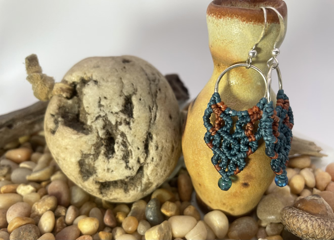 Happy Hagstone Earrings #236