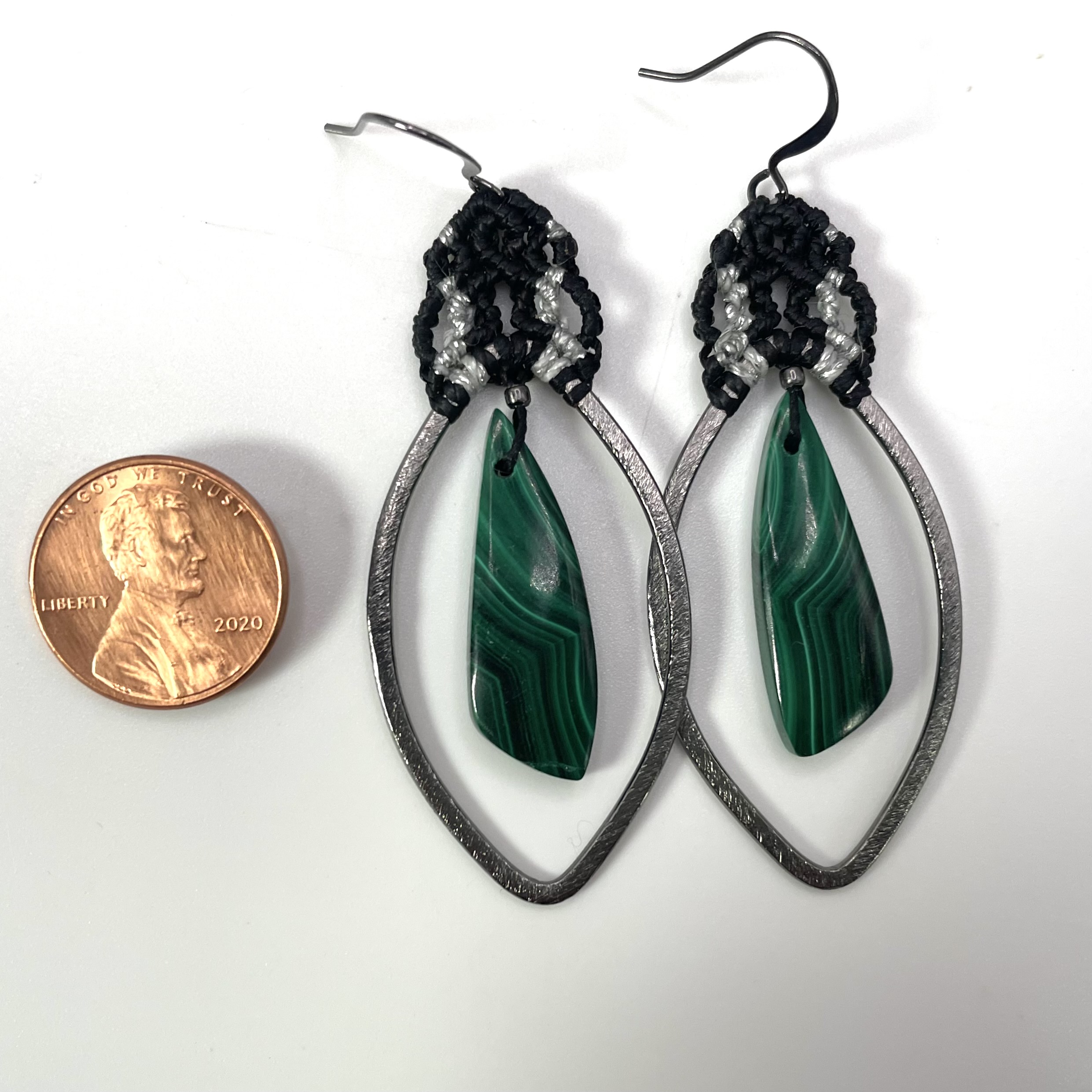 Marvelous Malachite Earrings